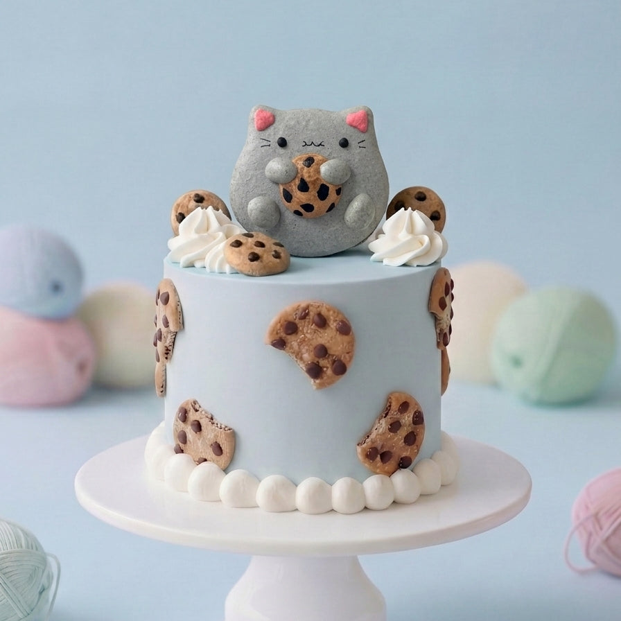 Cookie Kitty Cookies & Cream Cake