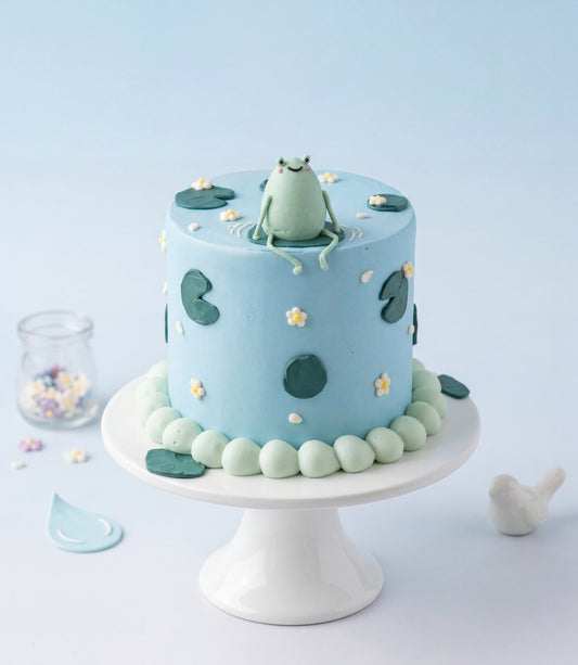 Fwog Lily Pond Cake